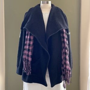 LUCKY BRAND Black cardigan jacket Medium | Size M